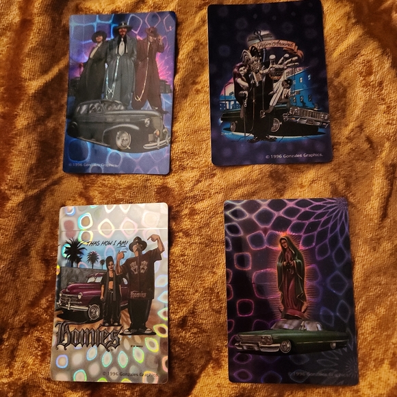 Vintage 1990s Gonzalez Graphics Holographic Stickers 1996 - Picture 12 of 12